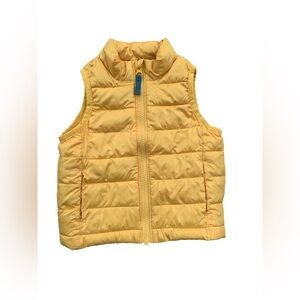 Primary Size 18-24 Months Yellow Lightweight Puffer Vest